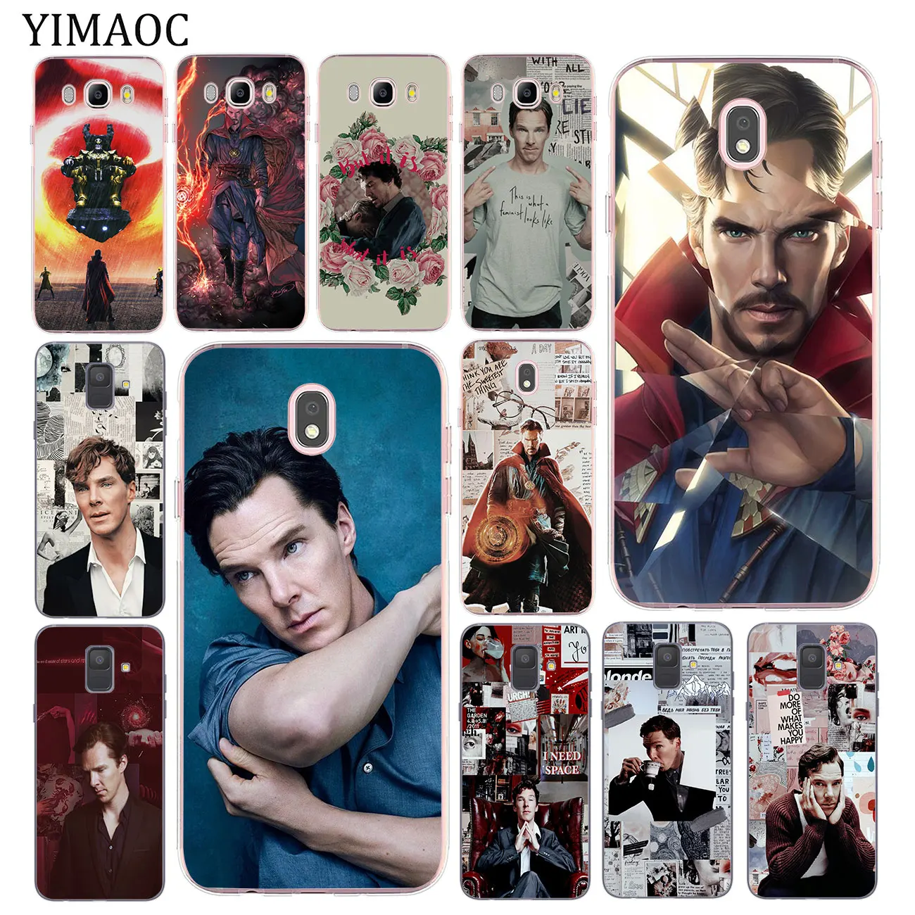 Чехол Doctor Strange Benedict Cumberbatch для Samsung Galaxy J8 J3 J4 J5 J6 J7 Duo 2017 A2 Core A5 2016 A9 A8 A7 A6 Plus 2018|Бамперы|