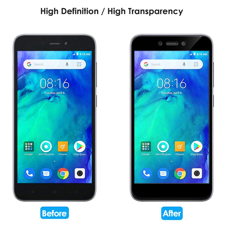 9D защитное стекло на Xiaomi Redmi Go закаленное Redmigo чехол для телефона полное покрытие