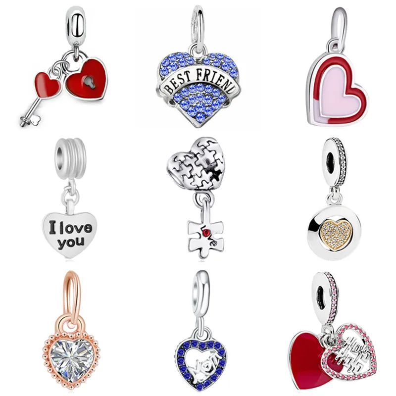 Женские браслеты с подвесками Pandora хрустальные подвески в виде дерева Луны