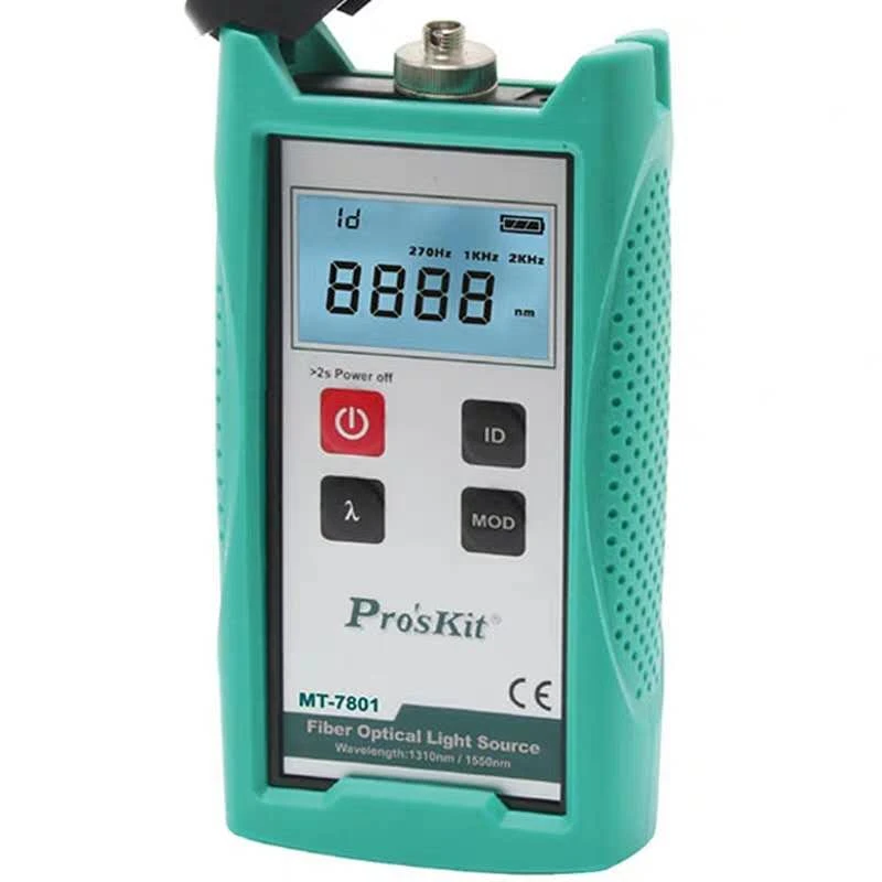 MT 7801 FC волоконно оптический источник света тестовый стол 1310/1550nm поддержка FC/PC