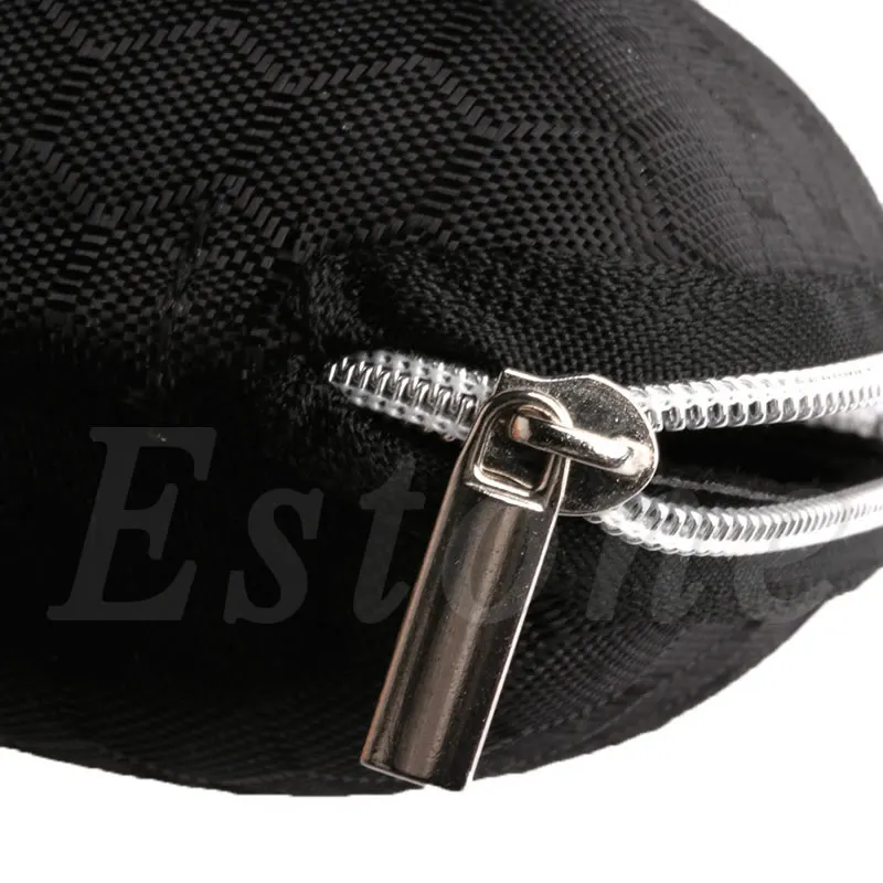 Портативная прямоугольная сетка на молнии очки жесткая коробка для очков