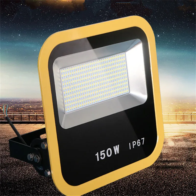 Светодиодный прожектор светильник AC220V SMD 10W 30W 50W 100W 150W белый/теплый белый с умным