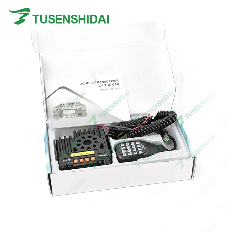 

Hot Sell 100% Original QYT KT-8900 Ham Amateur Car Radio Walkie Talkie with Programming Cable and CD