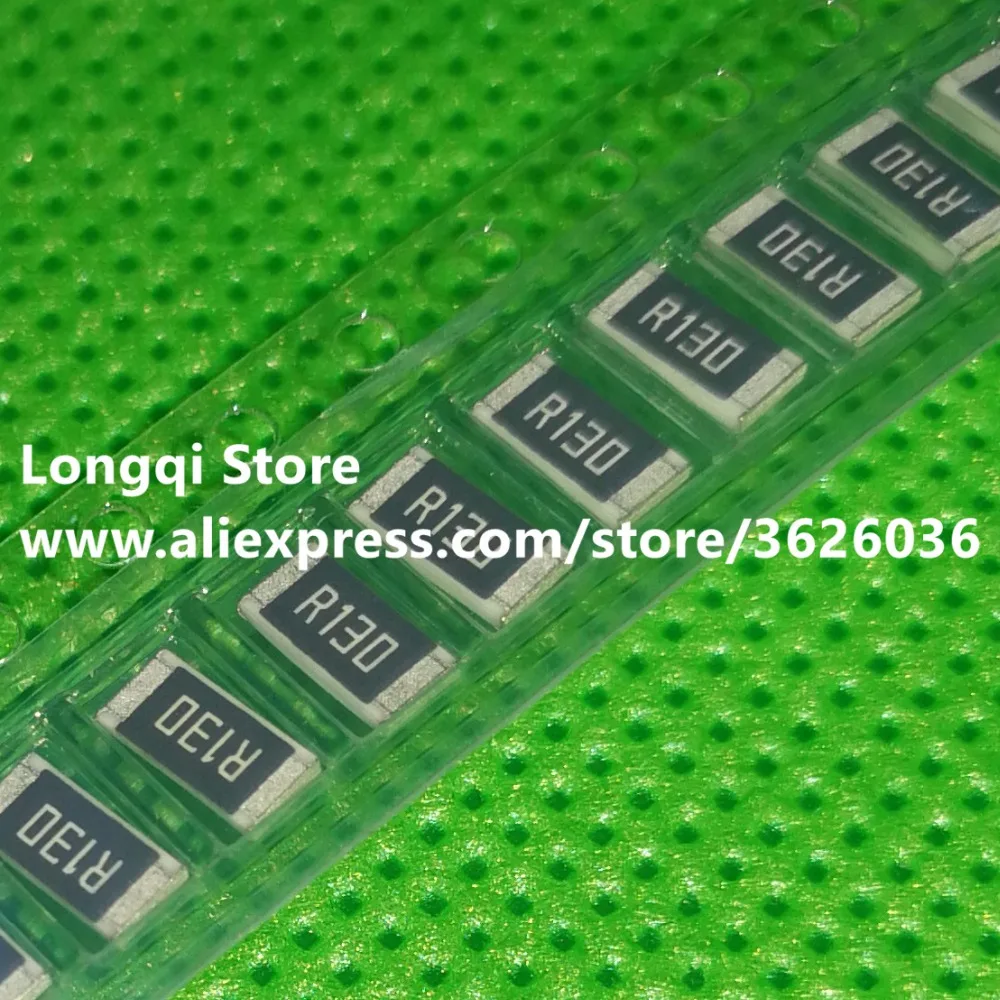 

50PCS 2010 5025 1% 0.1R 0.12R 0.13R 0.15R 0.16R 0.18R 0.2R 0.22R 0.24R 0.25R 1/2W 0.5W SMD resistance
