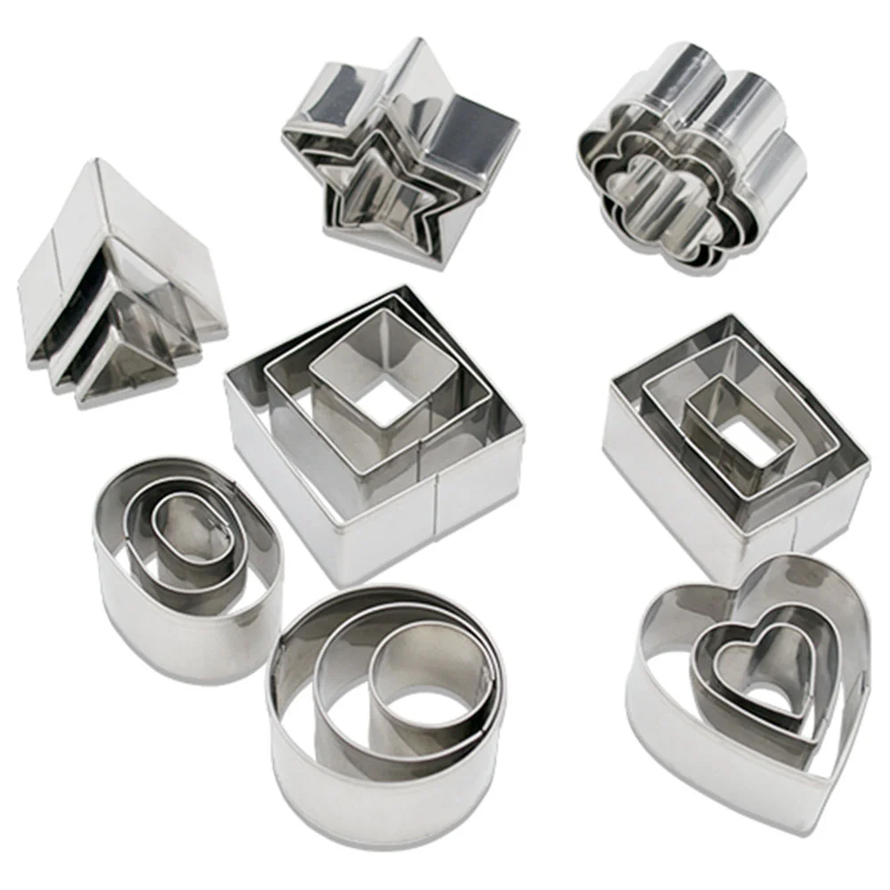 24 шт./компл. форма для печенья из нержавеющей стали|cookie cutter|cookie cutter stainless steelsteel cookie