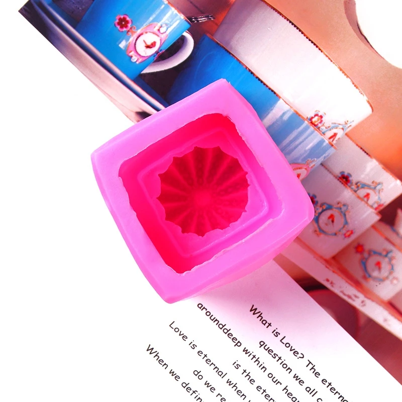 3D кактус плесень ароматерапия гипсовая Свеча Плесень корейский Ins силиконовые