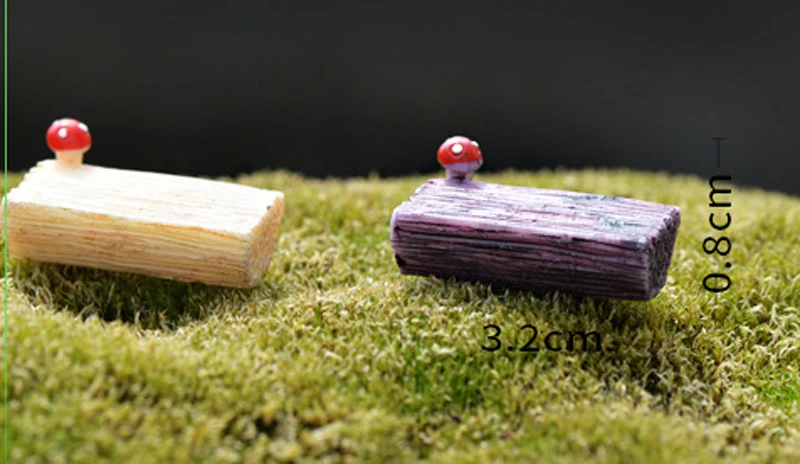 2 шт. грибной стул пень карликовые деревья декоративный волшебный сад миниатюры