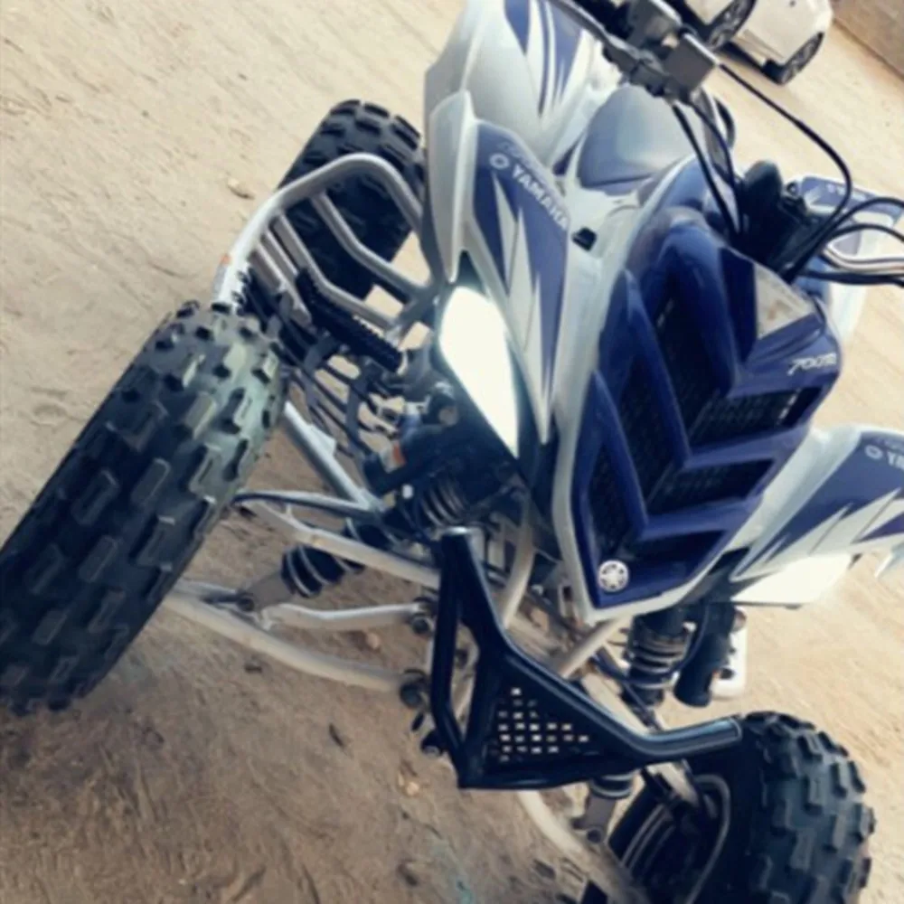 KEMIMOTO ATV передний алюминиевый бампер поручень черный для Yamaha Raptor 700 2006