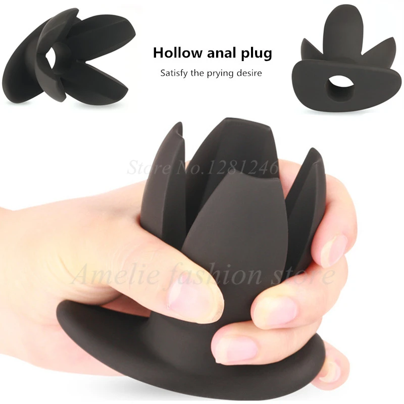 Ажурная пробка в стиле унисекс Вагинальный Анальный расширитель-расширитель