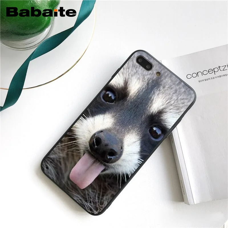 Babaite модный енот красная панда лиса чехол для телефона для iphone 11 Pro 11Pro Max X XS MAX 6 6s 7 7plus 8 8Plus 5 5S SE XR