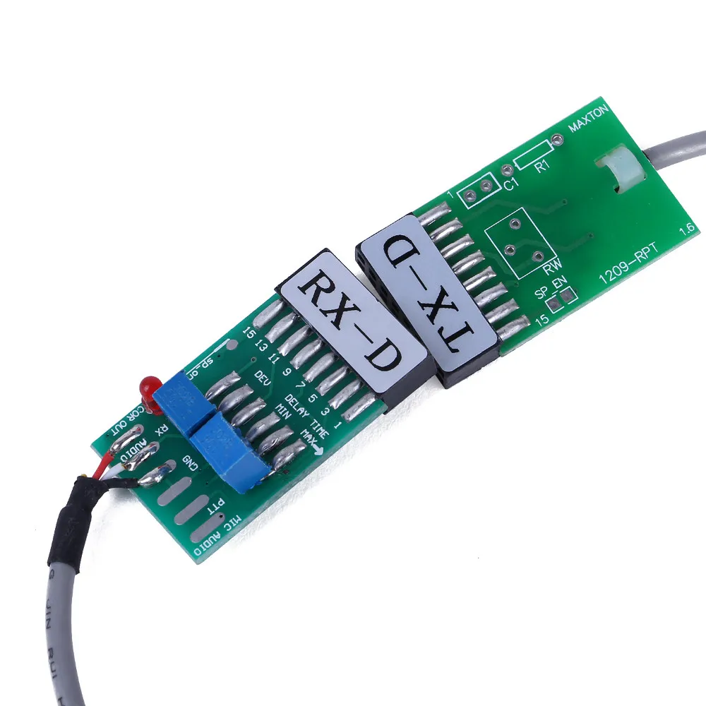 5PCS TX-RX Time Delay for Motorola GM300 Radio Relay Station Repeater Connector Cable GM338 GM3188 GM3688 GM950I GM950E SM120