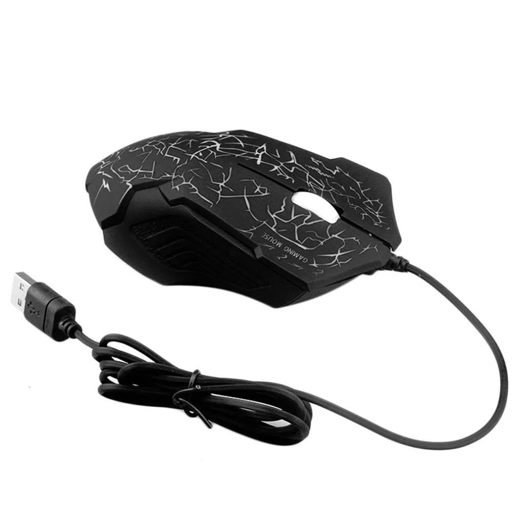 Professional Upgrade X9 LED Optical 5000DPI USB Wired Game Gaming Mouse For PC computer Laptop Home Office Use 4000DPI | Компьютеры и