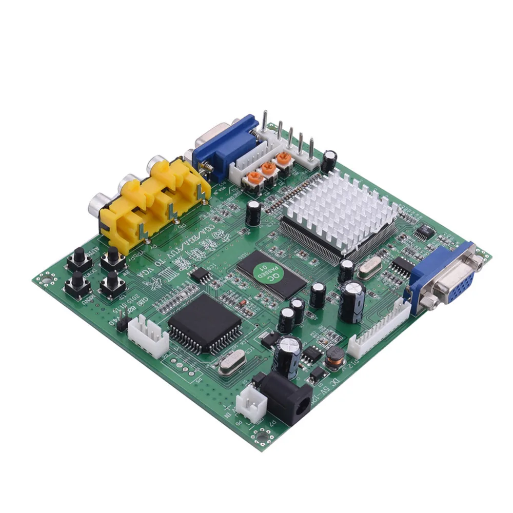Новейшая аркадная игра высокой четкости CGA/EGA/RGBS/RGBHV/YUV/ypbpr vga HD плата конвертер