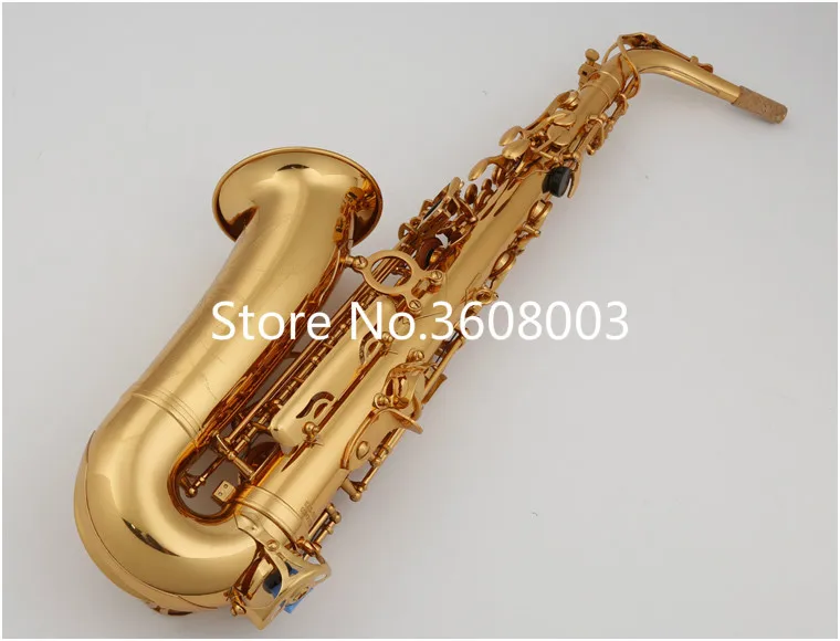 Куно KAS-901 Alto Eb альт саксофон латунные трубы золотой лак инструмент