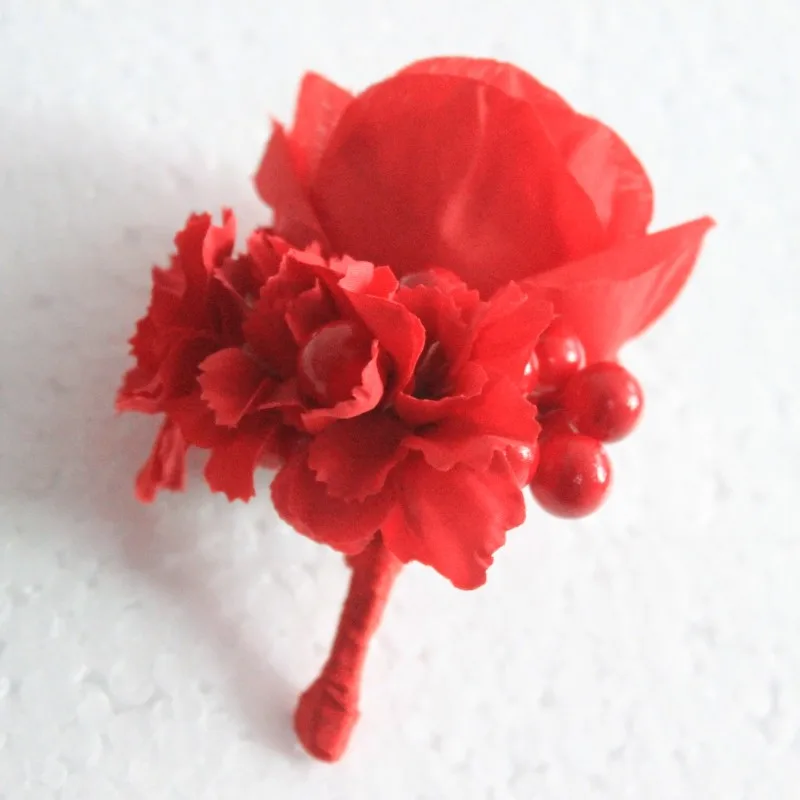 Свадебная брошь подружки невесты на запястье цветок жениха бутоньерка