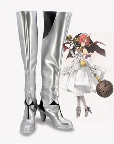 FGO Fate Grand Order Frankenstein Cosplay Boots Shoes Costume Accessories Halloween Party Boots for Adult Women High Heel Shoes