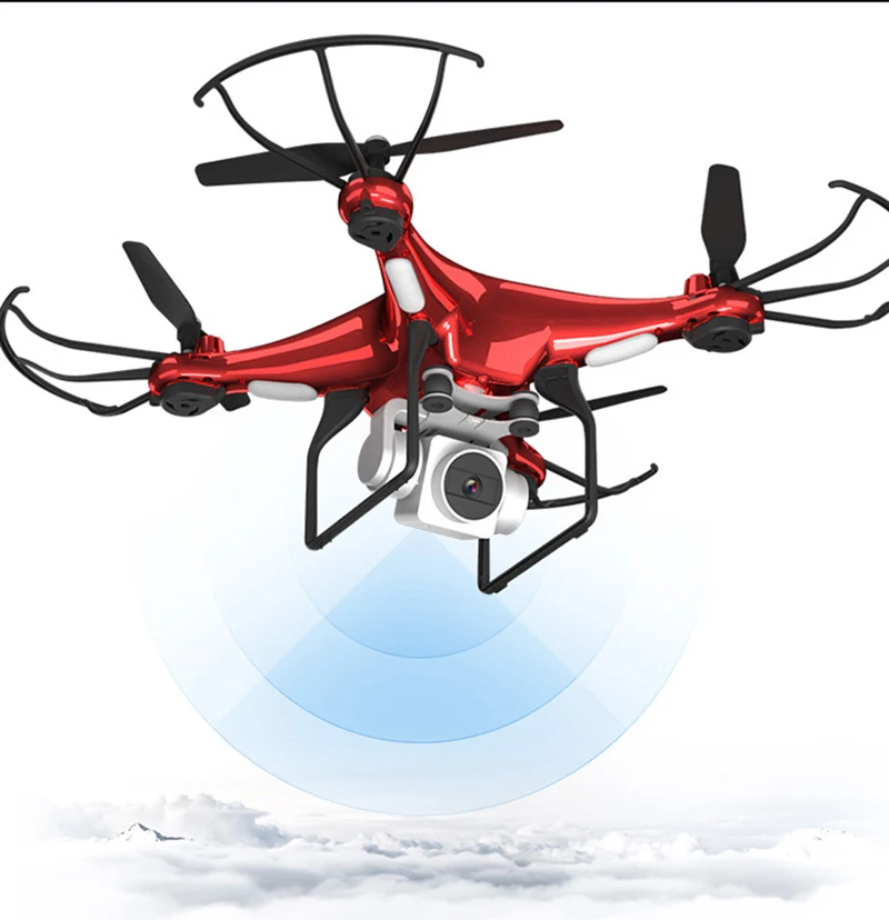 X52 Дрон HD 1080PWifi Трансмиссия fpv Квадрокоптер PTZ высокое давление стабильная высота Rc вертолет Дрон камера дроны