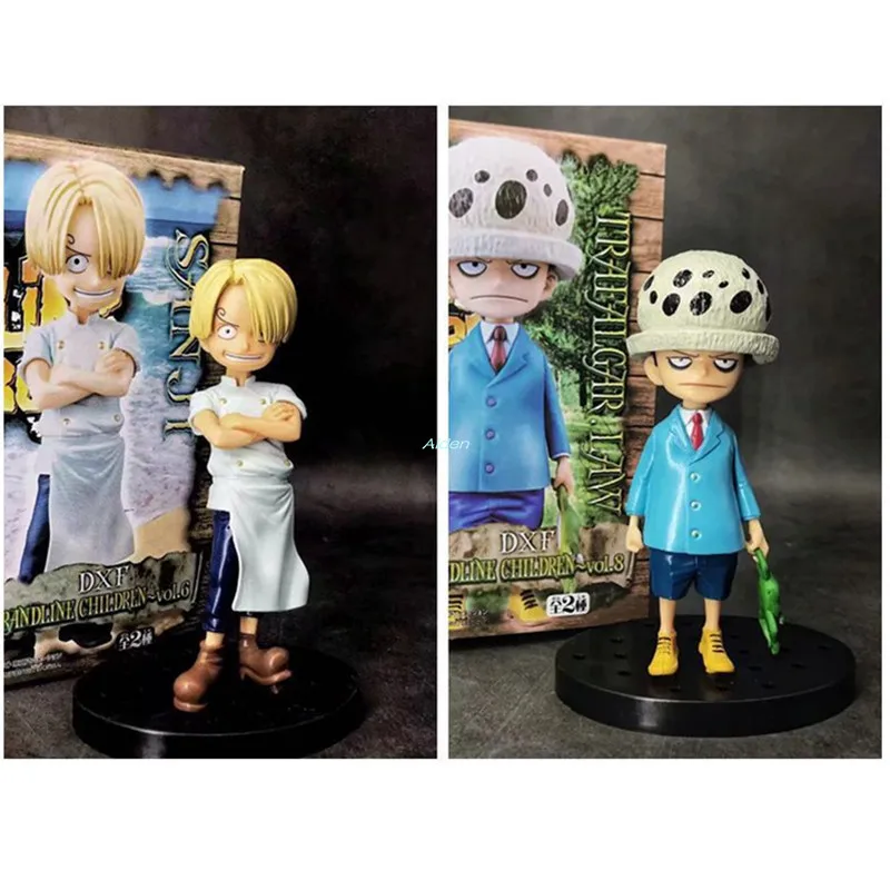 6 &quotодна штука детство Ver Vinsmoke Sanji Trafalgar D водное право Искусство ПВХ фигурка