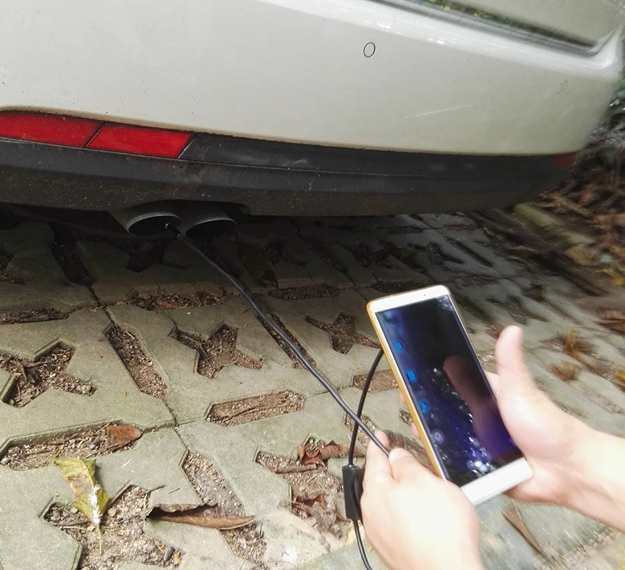 Эндоскоп камера без батареи wifi и usb с Android IOS Endoscopio 720P инспекционная бороскоп трубчатая камера 8 светодиодный 8 мм
