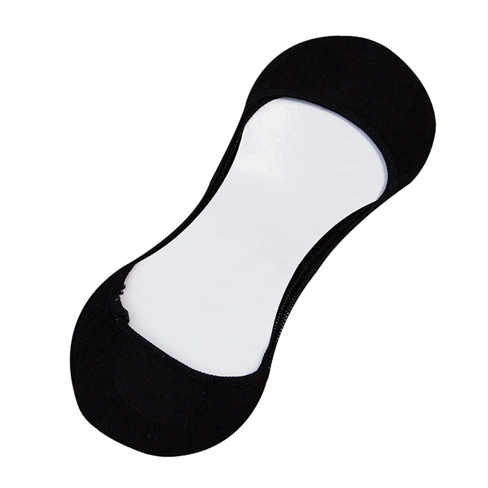 

Однотонные летние тонкие женские невидимые Нескользящие короткие носки-лодочки в подарок