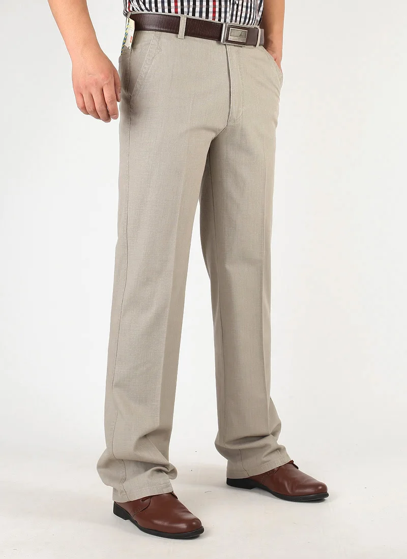 Брюки MRMT мужские с завышенной талией Брендовые повседневные штаны из хлопка и