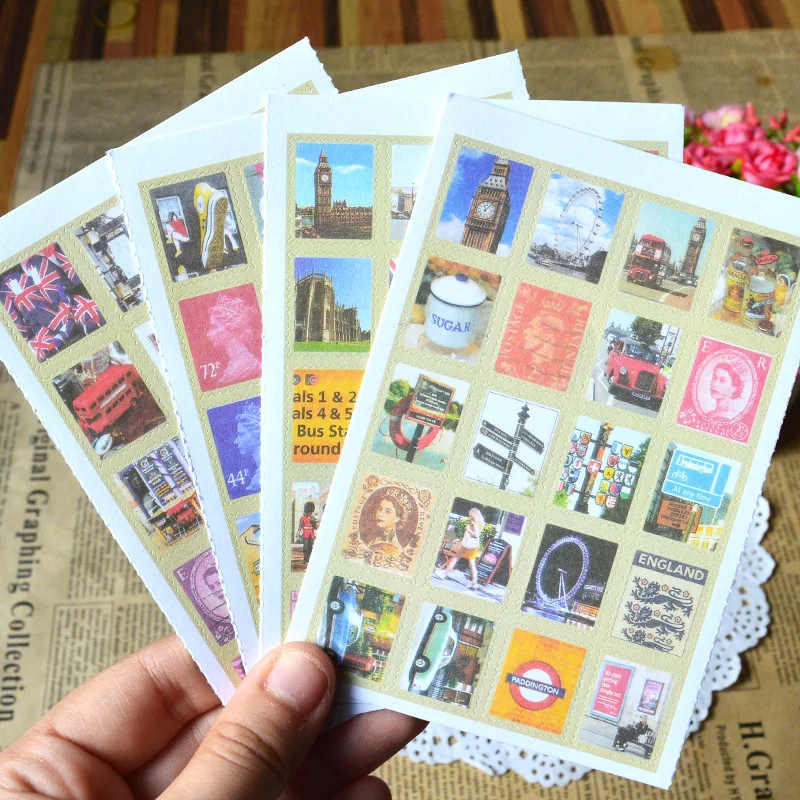 80 шт. бумажные наклейки в виде надписи сделай сам|label label|label packlabel diy |