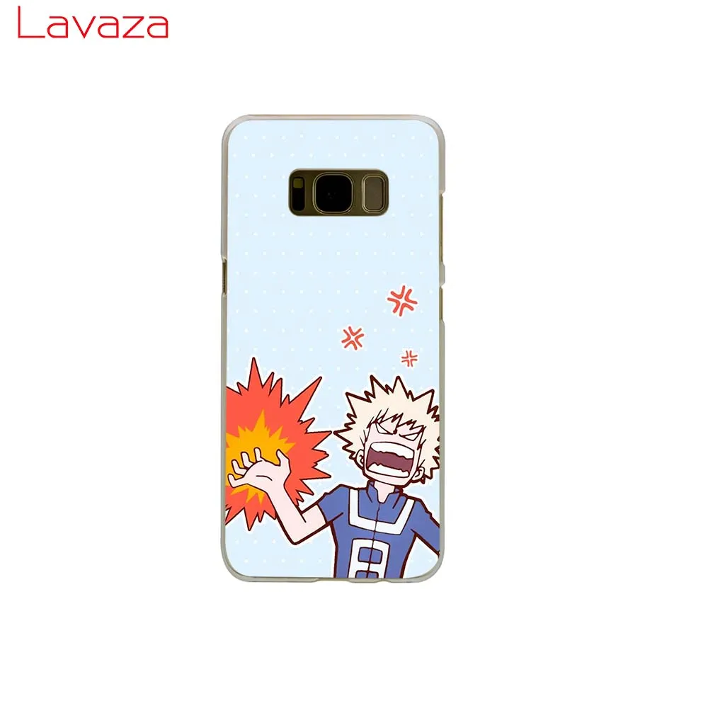 8 Lavaza аниме Katsuki Bakugou жесткий чехол для телефона для samsung Galaxy A10 A30 A40 A50 A70 M10 M20 M30 крышка - Цвет: 8
