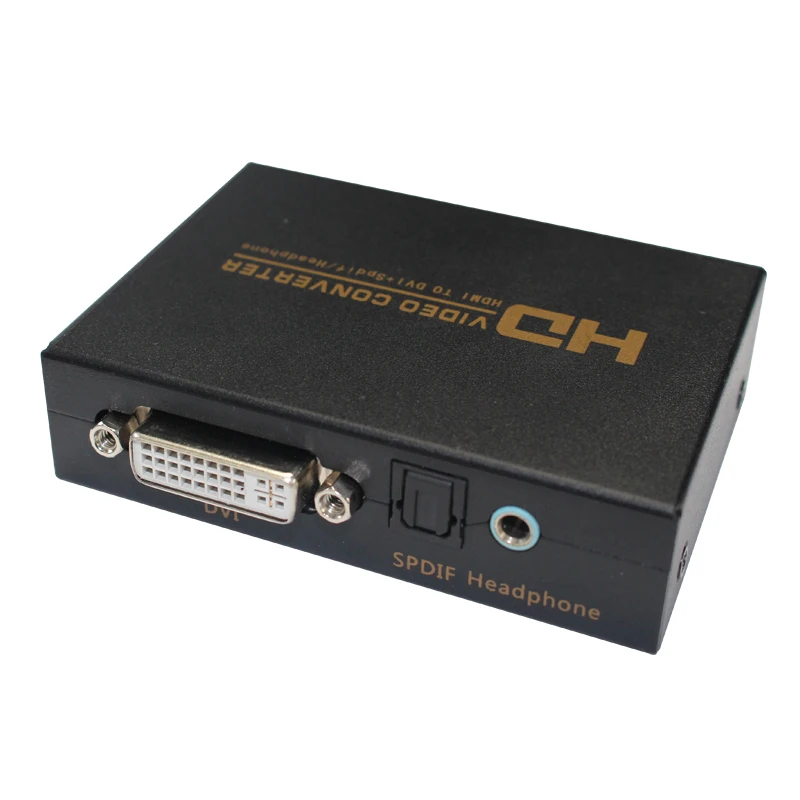 HDMI-DVI с адаптером для аудио конвертера+ оптический выход и 3,5 мм аудио разъем 1080P для HD проектора ТВ Blu-Ray DVD PS4 Xbox360
