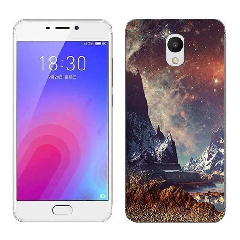 Мягкий силиконовый чехол для Meizu M6 Mini 5 2 дюйма|Бамперы| |