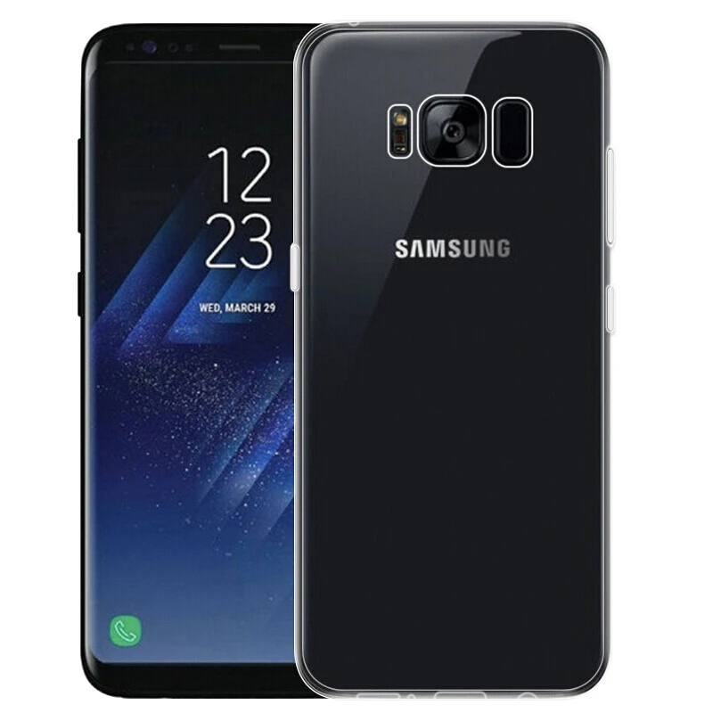 Прозрачный чехол из ТПУ с полным покрытием противоударный для Samsung Galaxy Note 4 7 8 C5 C7 C8