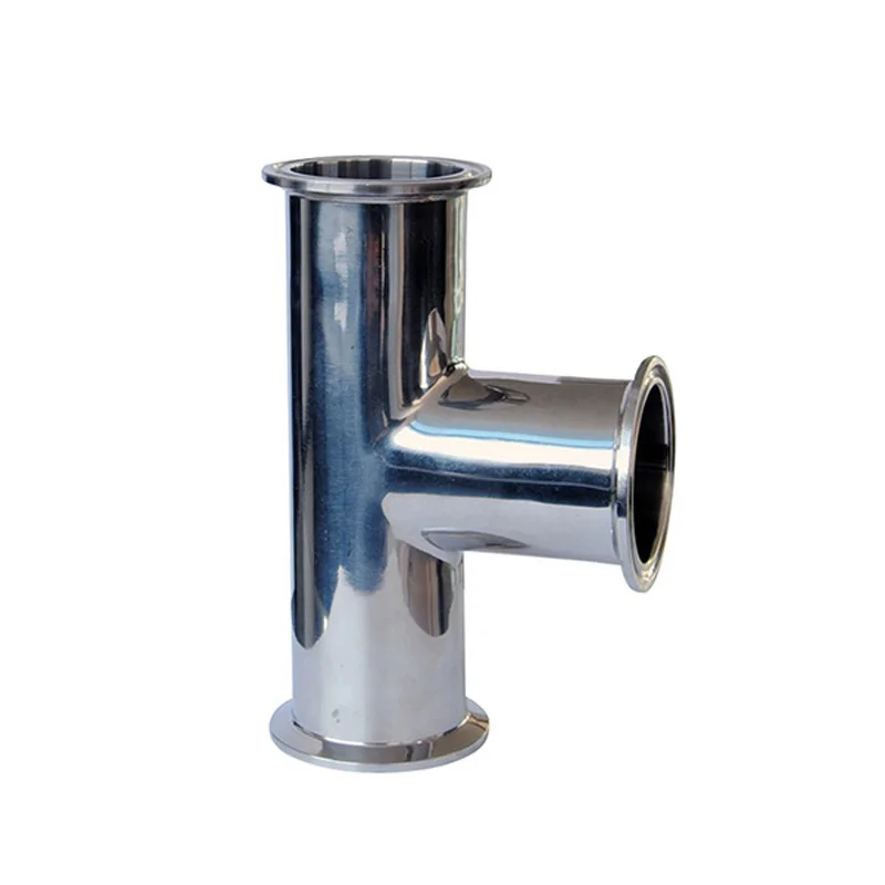 1pc 38mm Pipe OD Fitting 50.5mm Feerule 304 Stainless Steel SanitaryTri Clamp Sanitary Tee Connector Homebrew | Обустройство дома