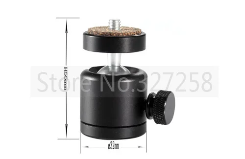 10pcs Mini tripod Ball head Ballhead For Digital Cameras Camcorder With 1/4 &quotScrew And 1/4&quot Thread | Электроника