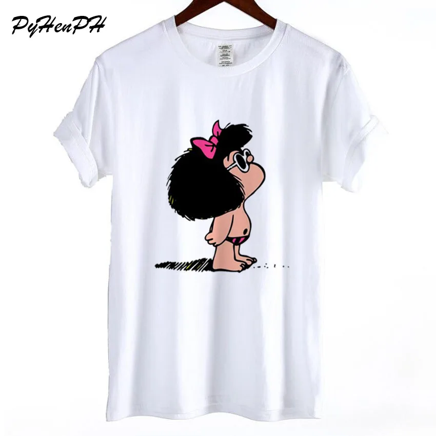 C3 Toda Mafalda футболка женские летние топы с короткими рукавами Harajuku хлопковая свободная футболка женская хип-хоп потрясающая футболка с круглым вырезом - Цвет: C3