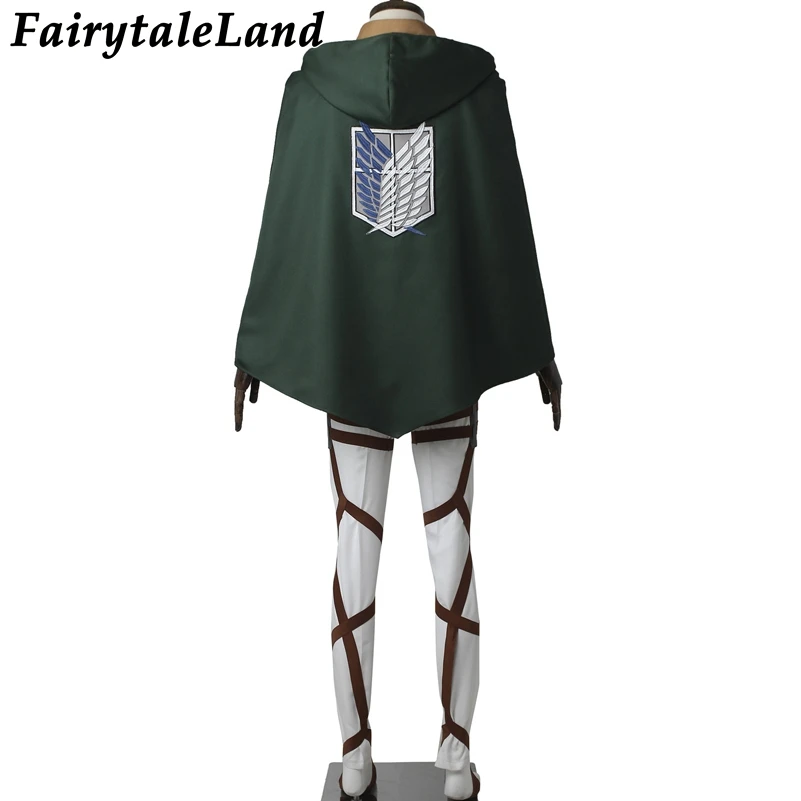 Attack on Titan Rivaille, карнавальный костюм, костюмы на Хэллоуин для мужчин, горячая Распродажа, аниме Rival Ackerman, косплей Shingeki no костюм Kyojin