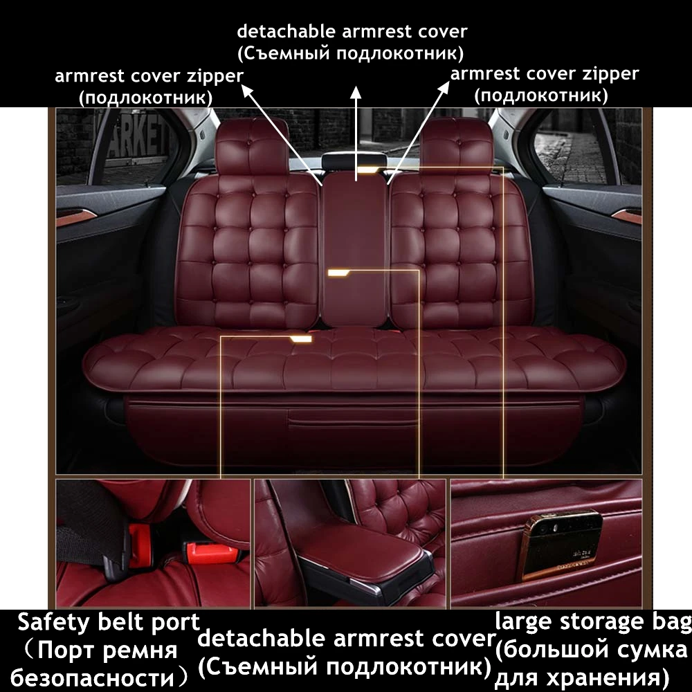 DINGDIAN(передняя+ задняя) 5 сиденье крышка подходит Jeep Wrangler Rubicon/CHEROKEE/Grand CHEROKEE/Compass/Патриот/Ренегат/Liberty/Command