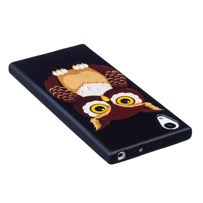 Coque красочные рельефный чехол для Sony Xperia xa1 g3121 задняя крышка g3112 случае телефон