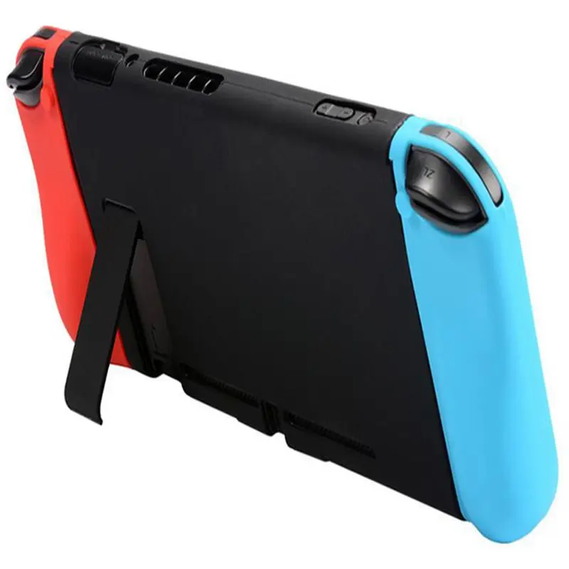 11 в 1 силиконовый чехол для Nintendo Switch NS Console защитный чехол с рукояткой колпачки для джойстиков Joy-Con, консоль