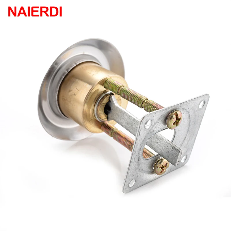 Входной дверной замок NAIERDI цилиндрический медный сердечник с умными клавишами