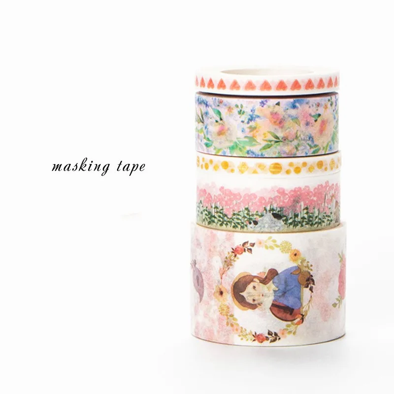 Sunshine Girls Washi лента маскирующий декоративный ленты DIY Скрапбукинг стикер этикетка