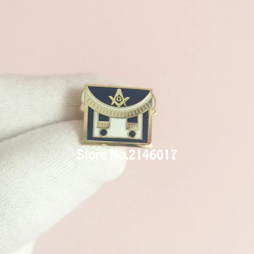 18 мм жесткий задний фартук|freemason apron|freemason pin |
