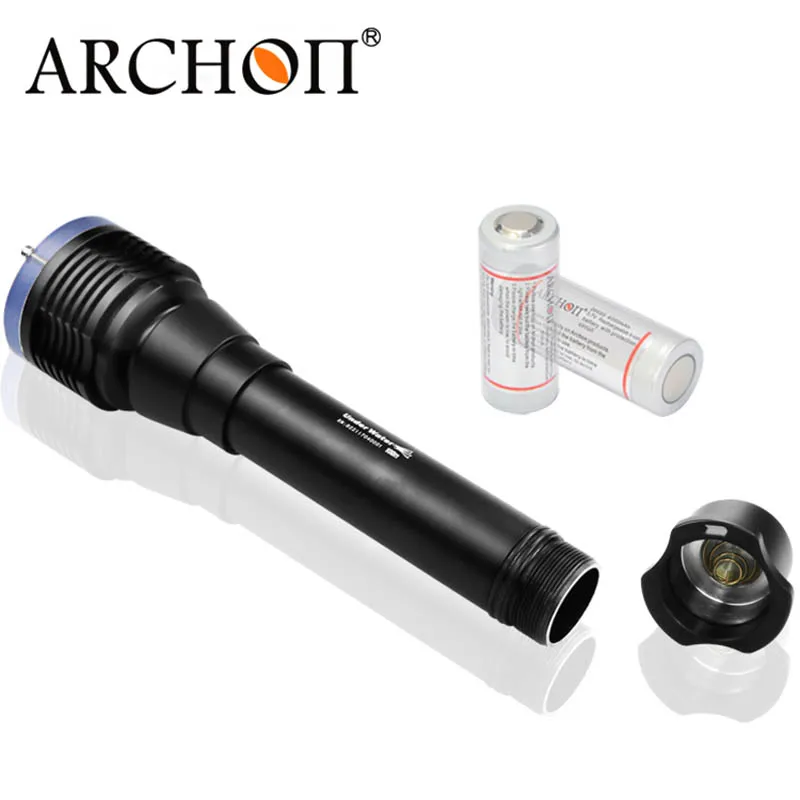 ARCHON фонарик для дайвинга D22 II * L2 U2 LED 1200 люмен 100 м подводный /W28 обновленная версия