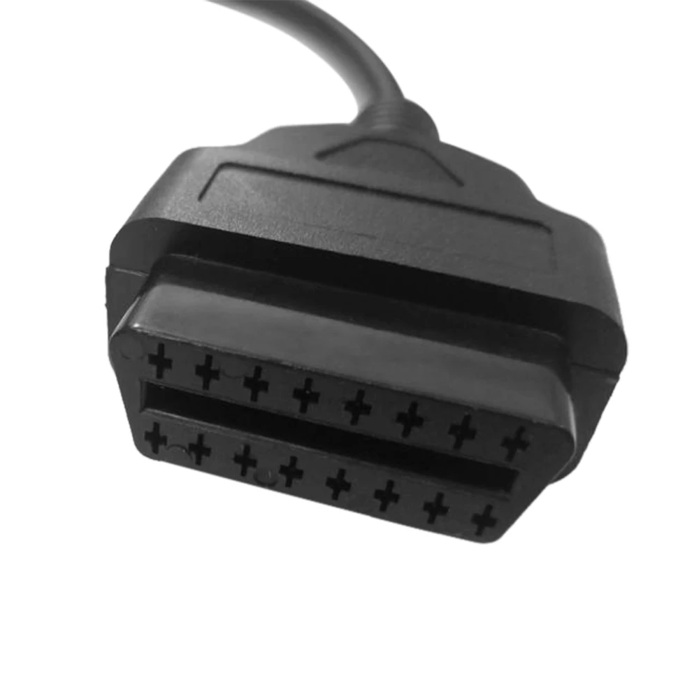 KKMOON Кабельный соединитель от 38Pin до 16Pin OBD 2 гнездовой адаптер соединительный