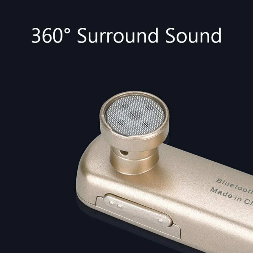 Мини Bluetooth наушники Aimitek спортивные беспроводные бизнес гарнитура громкой связи