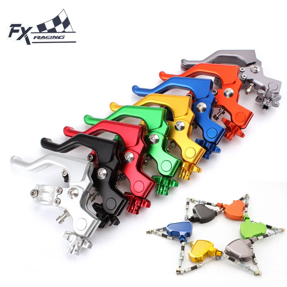 FXCNC 7/8 &quot22 мм рычаг сцепления для мотоцикла Dirt Stunt Suzuki RM65 RM85 RMZ250 RM125 RM250 RMZ450 2004-2016 |