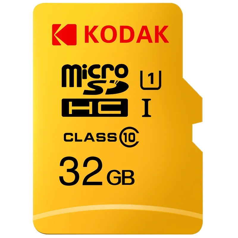 Kodak высокая скорость 32 Гб 64 Гб Micro SD карта класс 10 U3 4K cartao de memoria 128 ГБ Флэш-карта памяти 256 ГБ mecard Micro sd kart - Емкость: 32GB