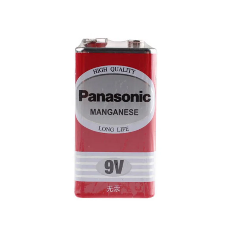 10 шт./партия 100% оригинал Panasonic Greencell PP3 6F22 6LR61 MN1604 9 в блок сверхмощный