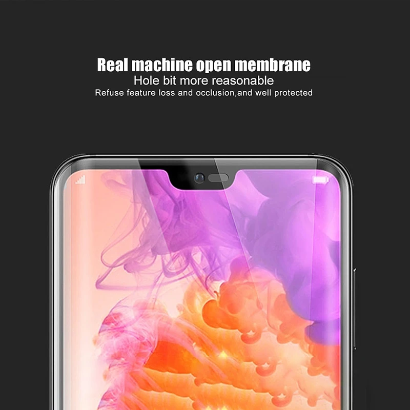3D закругленные края закаленное стекло для LG G7 ThinQ полное покрытие 9H Защитная пленка Взрывозащищенный протектор экрана для G710EM LMG710EM
