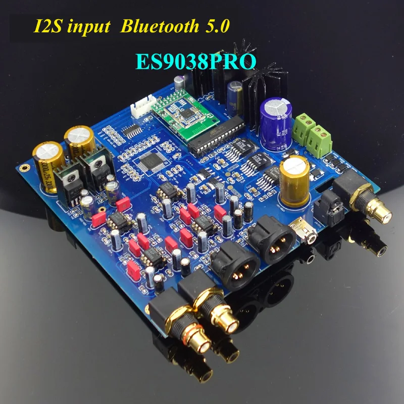 Lusya ES9038PRO DAC декодер I2S и CSR8675 bluetooth 5 0 беспроводные входные форматы pcm DSD