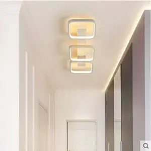 LED modern minimalist aisle lights foyer lights porch balcony corridor lights Nordic creative strip ceiling lamp