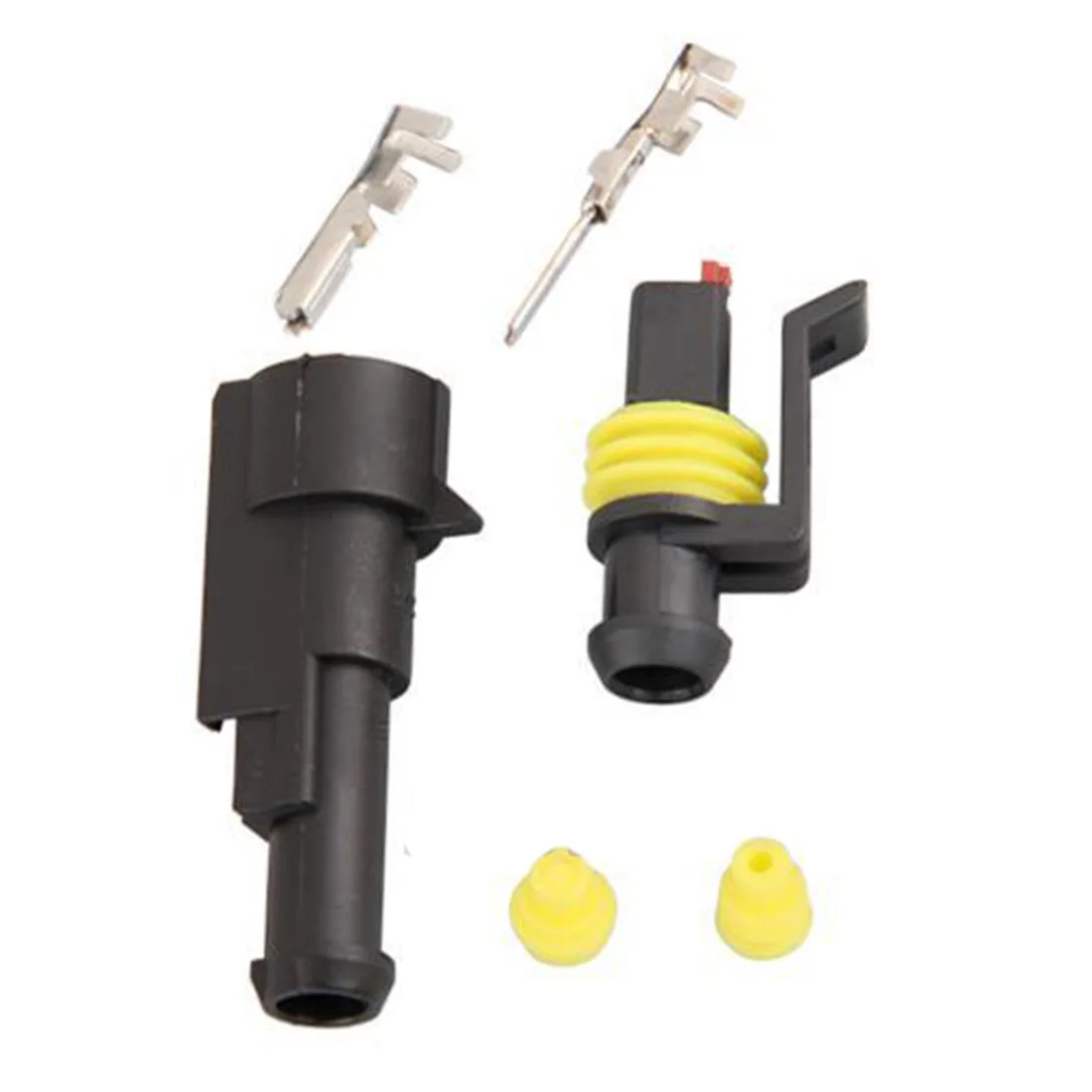 10 комплектов 1 контактный автомобильные электрические соединители способ